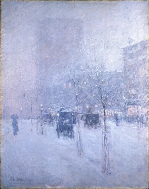 Late Afternoon, New York, Winter